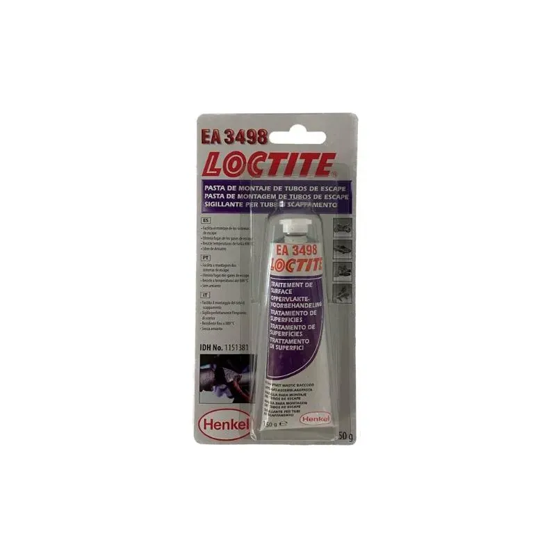 Pasta de montaje para escapes Loctite EA 3498 1151381 blanca 150 g
