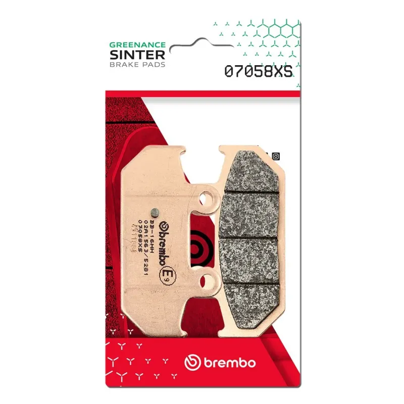Pastillas de freno moto Brembo sinterizadas 07058XS