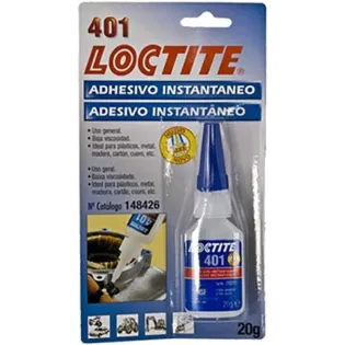 Adhesivo instantáneo LOCTITE 401 404911 20 g para moto y automoción