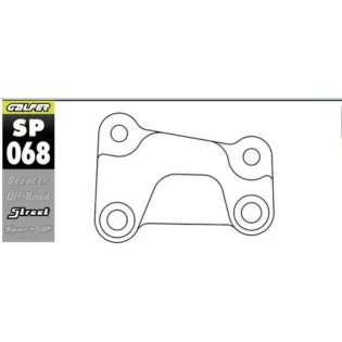 Soporte pinza freno Galfer SP068 disco sobredimensionado 320 mm Harley-Davidson delantera 
