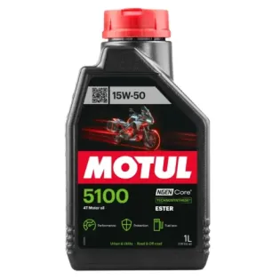 Aceite MOTUL 5100 15W50 4T 1L   104080