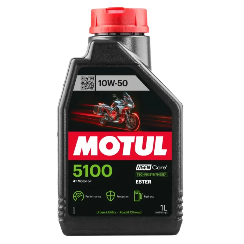 Aceite MOTUL 5100 10W50 4T 1L   104074