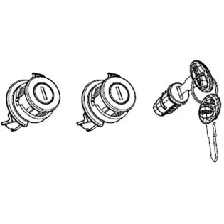 Set de 3 cerraduras con llave SHAD 203134R1