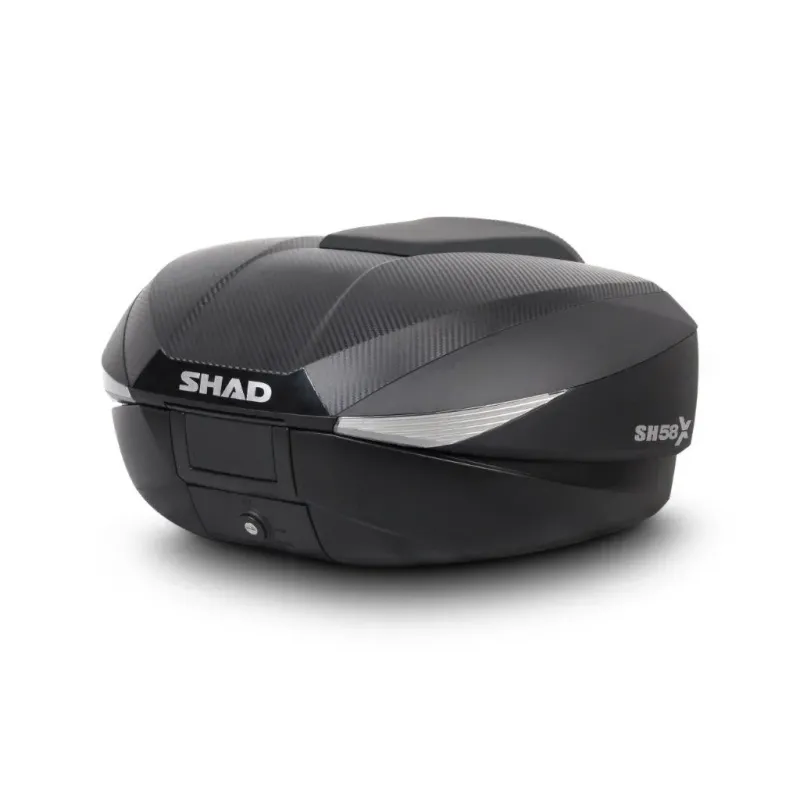 baul moto shad sh58x acabado carbono d0b58206