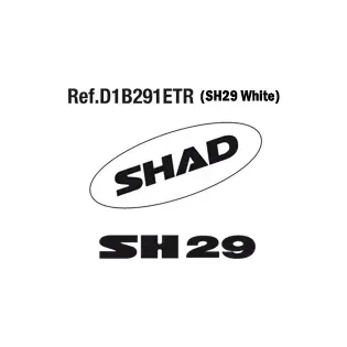 Adhesivos SHAD SH29 2011 D1B291ETR