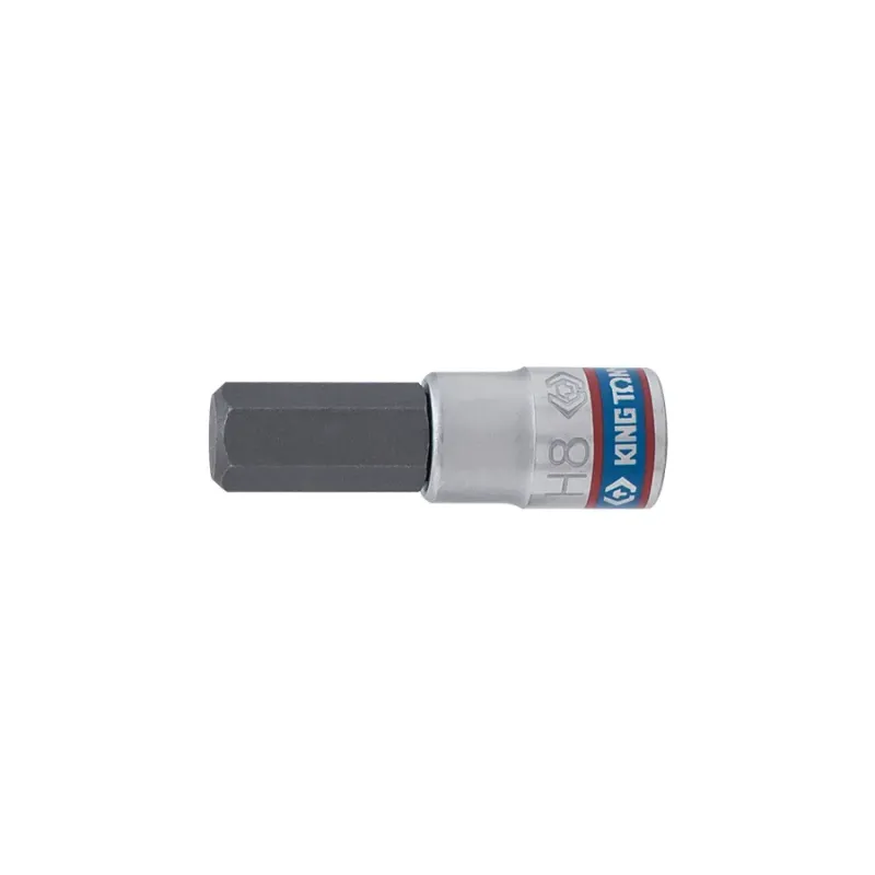 Vaso con punta hexagonal 3mm y cuadradillo de 1/4 pulgadas King Tony 203503