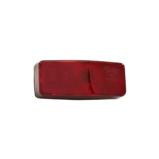 Luz de posición RINDER 170R trasera roja con catadióptrico 12/24 V