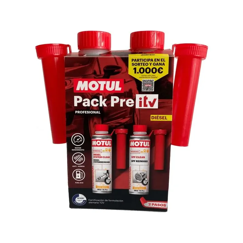 Aditivo Pack PRE ITV diesel 0.6L Motul 111259