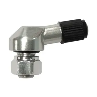 Válvula de moto Rubber Vulk DCV510S cromada 8,3 mm