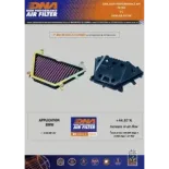 Cubierta de Caja de Aire DNA S2 y Filtro P-BM18CR20-S2-COMBO BMW R 18 (20-25)