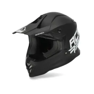 Casco off road infantil Acerbis Steel Kid  negro talla 54