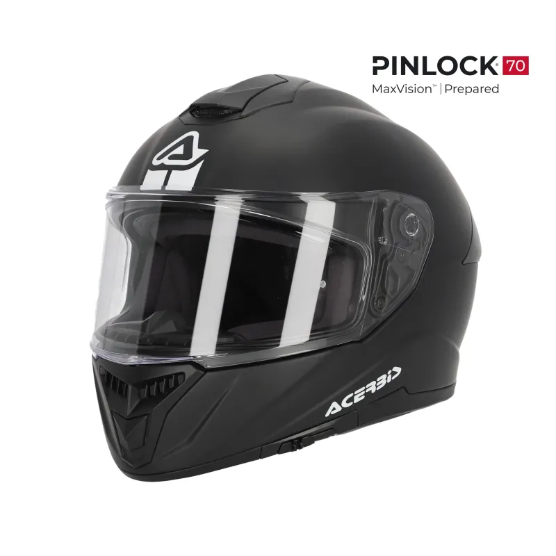 Casco Acerbis Krapon Homologación 22-06 color negro 0024663.091 talla L