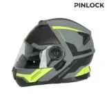 Casco Acerbis Serel 22-06 negro y amarillo Talla M