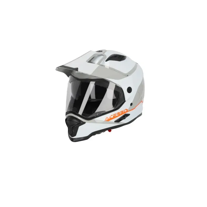 Casco Acerbis Reactive 22-06 blanco y gris talla XXL 0025312.235