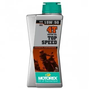 Aceite moto Motorex Top Speed 4T 15W50 1L MT062H004T