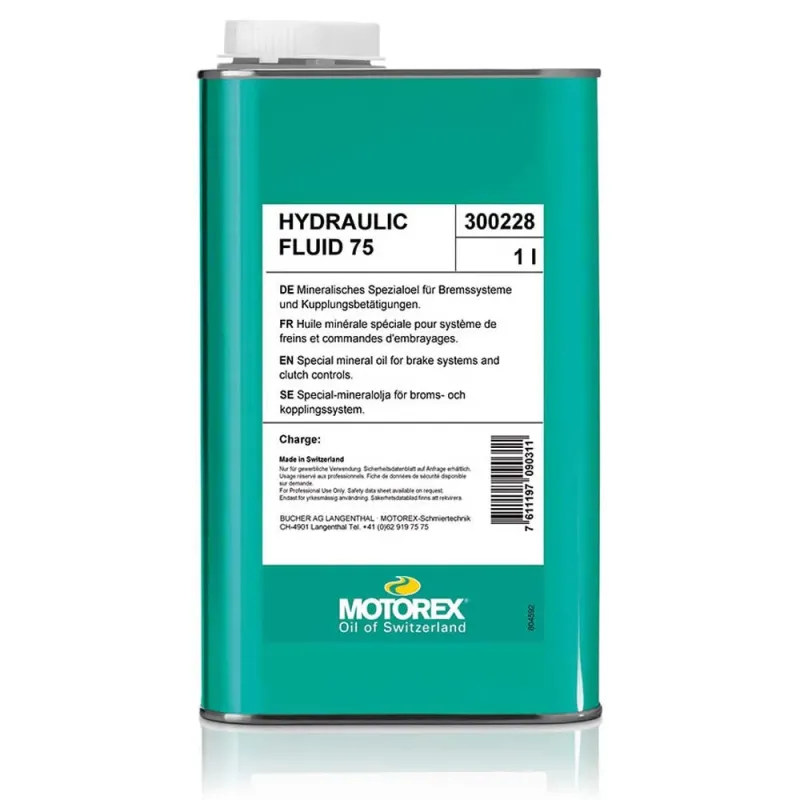 Líquido de frenos Motorex Líquido de embragues 75 1L MT122H00PM