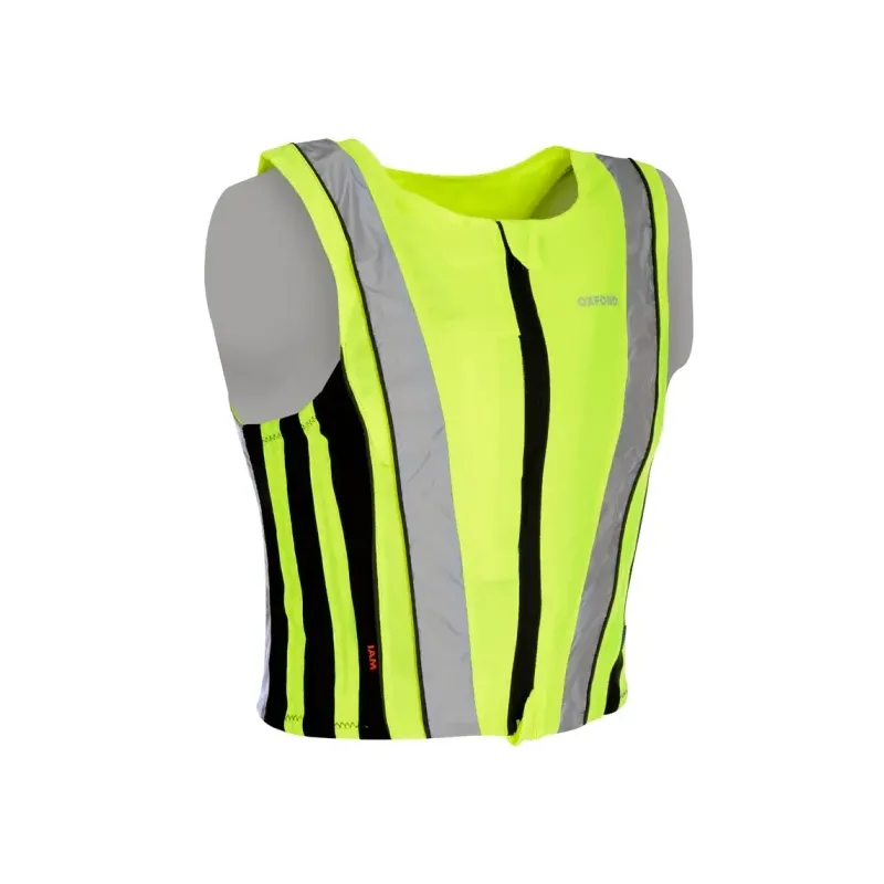 Chaleco alta visibilidad Oxford OF398 Active Bright Top amarillo fluorescente