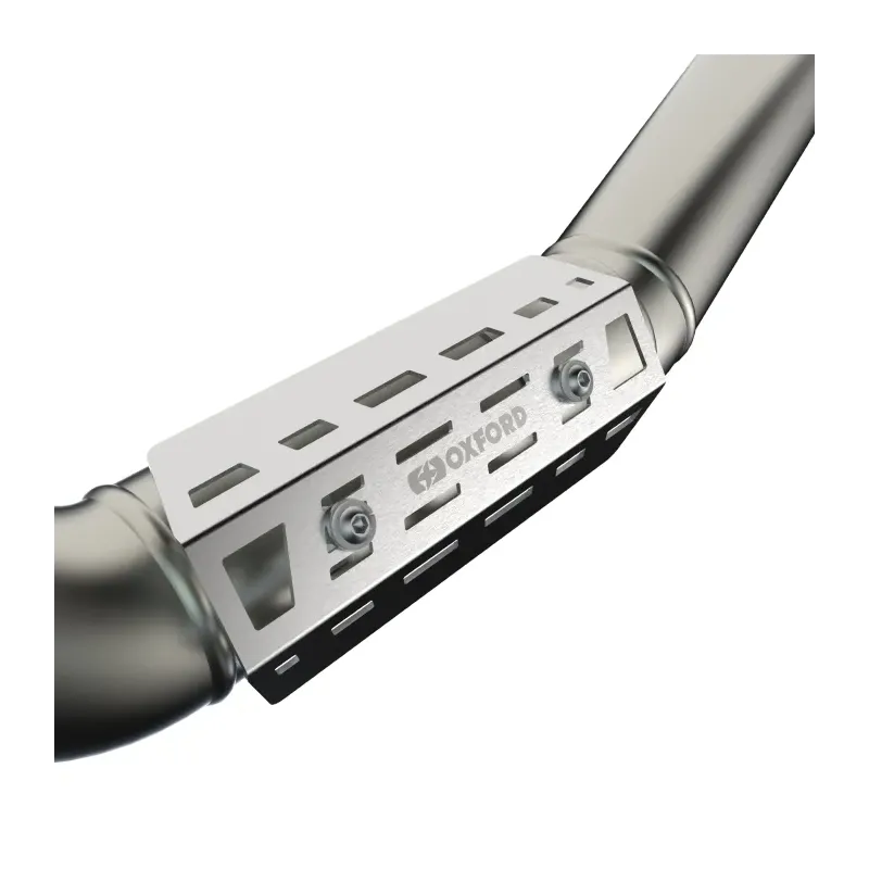 Protector térmico de escape Oxford OX642 Adventure acero inoxidable