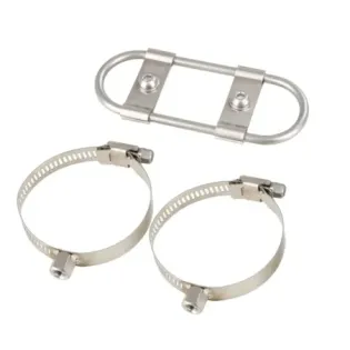 Protector térmico de escape Oxford OX881 Cafe Racer acero inoxidable