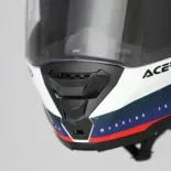 Casco modular Acerbis Rider Graphic 0026577.034 blanco/azul/rojo ECE 22.06 P/J