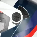 Casco modular Acerbis Rider Graphic 0026577.034 blanco/azul/rojo ECE 22.06 P/J