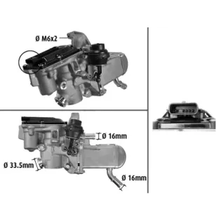 VALEO 700433 Módulo EGR