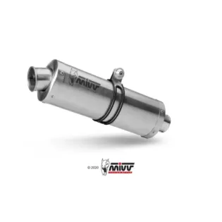 Silencioso MIVV Oval St. Acero Aprilia Tuono Fighter 1000 2002-05 A.003.LX1