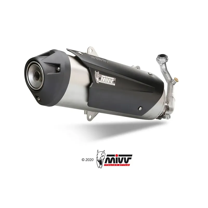 Silencioso MIVV Urban St. Acero Yamaha X-MAX 400 2013-16 C.YA.0009.B