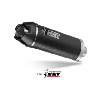 Escape completo MIVV 3x1 AK-1 CARBON Tapa Carbono YAMAHA MT-09/SP/FZ-09 24-26/R9 2025-26