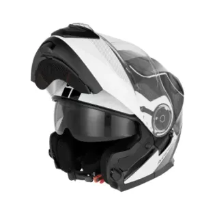 Casco Acerbis Serel 22-06 negro y blanco 0025201.315