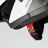 Casco Acerbis Serel 22-06 negro y blanco 0025201.315