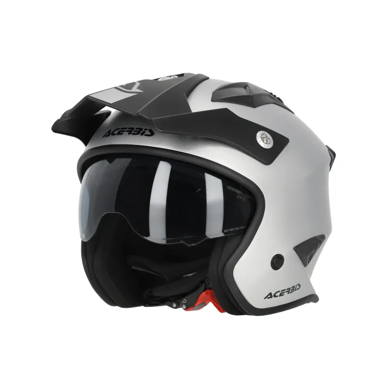 Casco Acerbis Jet de Moto con Visor Solar Integrado Homologación ECE 22.06 - 0025937.856
