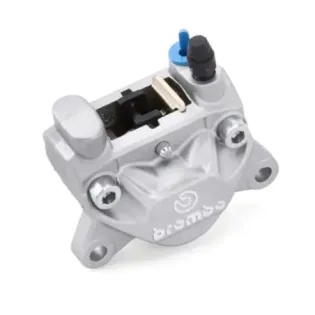 Pinza de freno moto Brembo 20516186 P2 32F trasera 84 mm plata