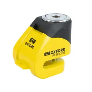 Candado de disco Oxford XD5 amarillo/negro - LK205