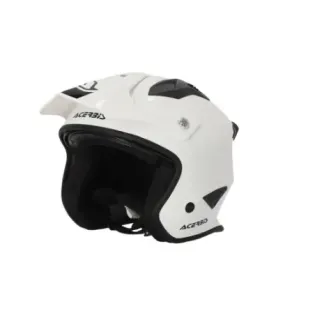 Casco Acerbis Jet Aria 22-06 color blanco 0025055.030