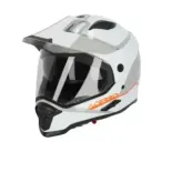 Casco Integral Acerbis Reactive 22-06 blanco y gris talla XXL 0025312.235