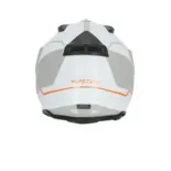 Casco Integral Acerbis Reactive 22-06 blanco y gris talla XXL 0025312.235