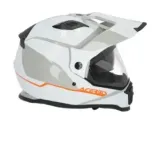 Casco Integral Acerbis Reactive 22-06 blanco y gris talla XXL 0025312.235