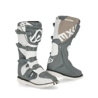 Botas Acerbis Stivale E-Team gris y blanco Talla 43 - 0024551.287