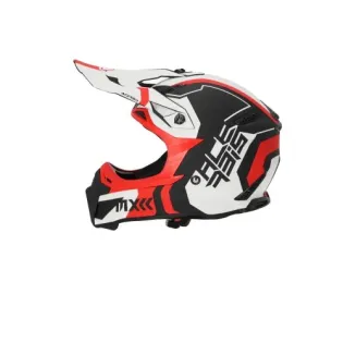 Casco Off-Road Acerbis Profile 5 blanco y rojo talla XL 0025274.239