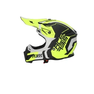 Casco Off-Road Acerbis Profile 5 negro y amarillo fluor talla XXL 0025274.457