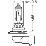 ams-OSRAM 9006 Lámpara, faro de curva dinámico