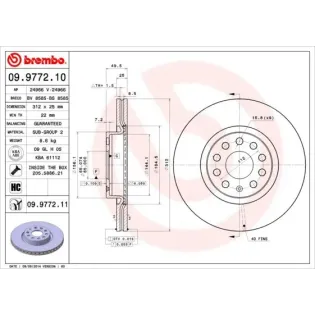 AP 24966 Disco de freno