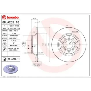 AP 14925 Disco de freno