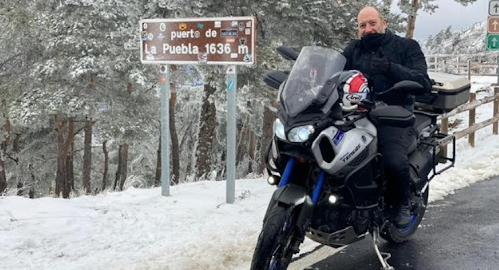 Ruta motera por al Alto de la Puebla en la Sierra de Madrid