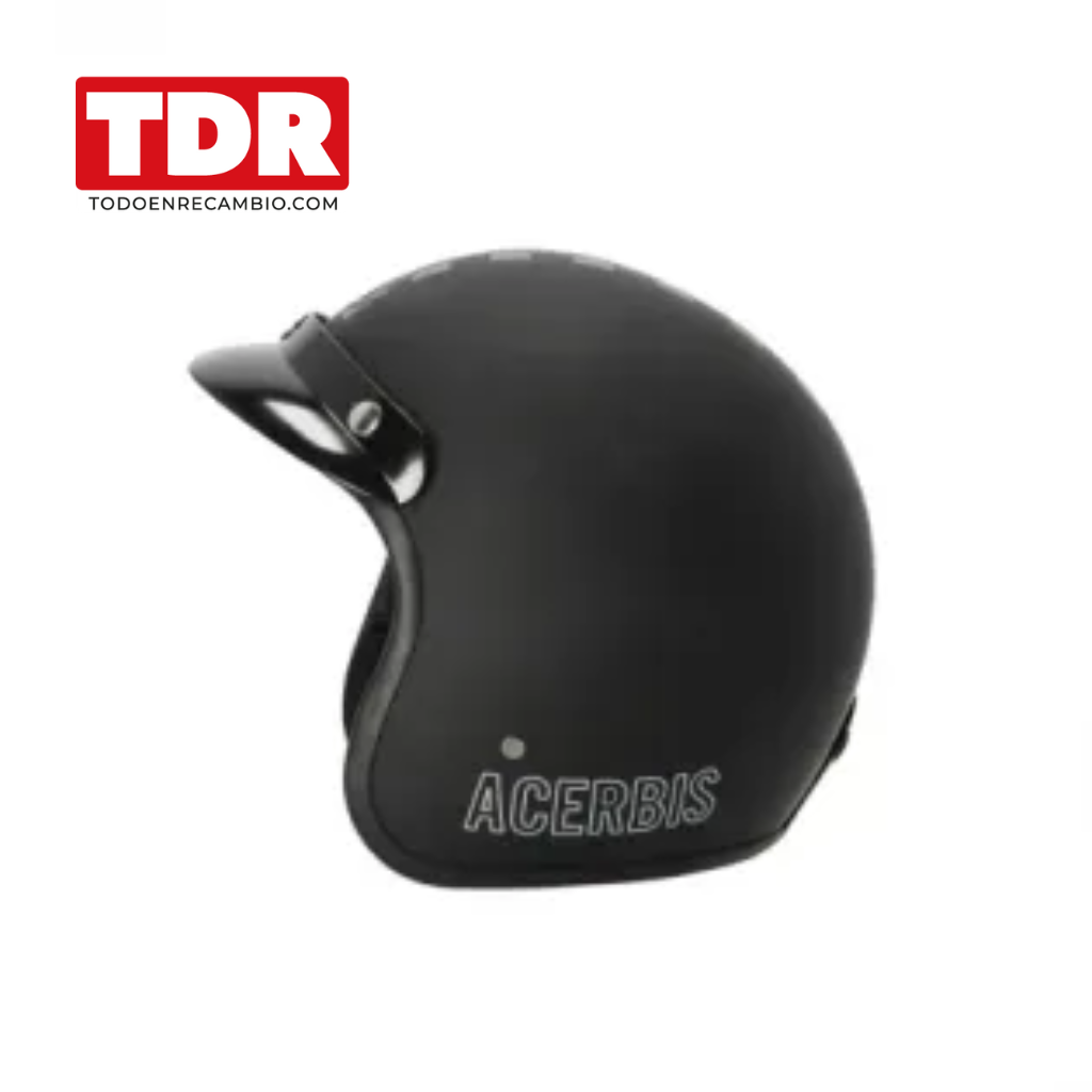 Casco jet Acerbis Skodela color negro-azul 