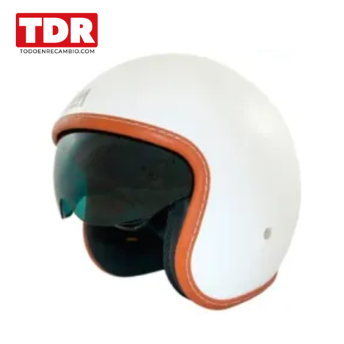 Mitos comunes Casco Jet Lem Sport Solid Blanco talla XS