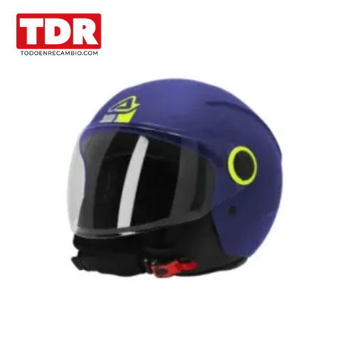 Casco Acerbis Jet Modelo Brezza 22-06 azul