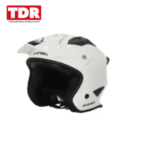 Mitos comunes Casco Acerbis Jet Aria 22-06 blanco