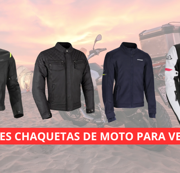 Mejores chaquetas de moto para verano: Guía 2025